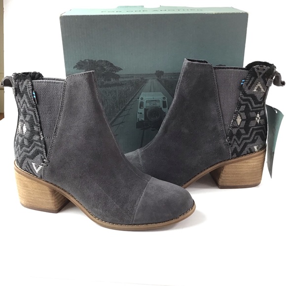 forged iron grey metallic jacquard women's esme boots